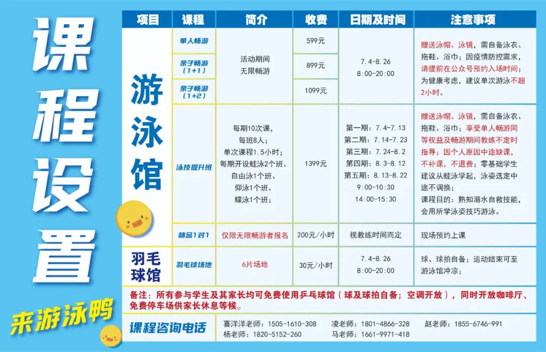 苏州外国语学校昆山校区游泳课第二期课程                
