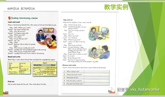 上海市民办复旦万科实验学校中学英语组新课标学习                