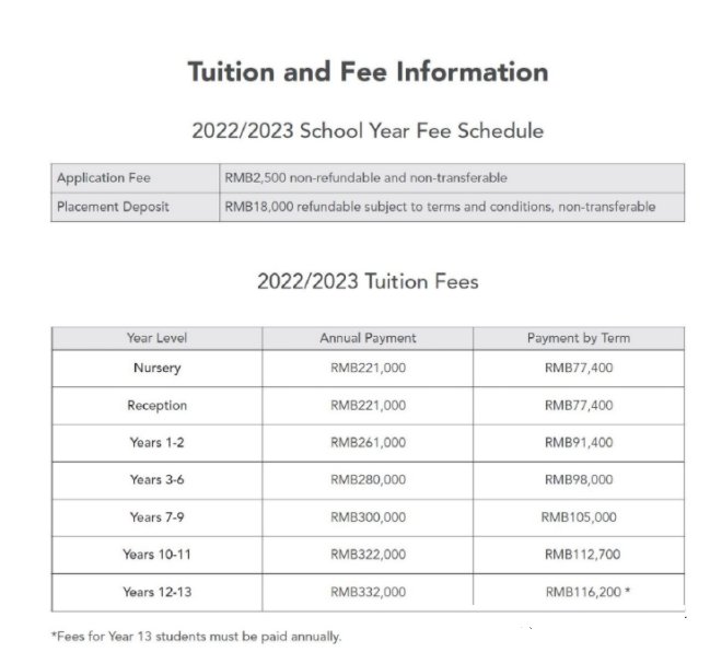 2022 _ 2023年北京德威英国国际学校招生申请（附流程，学费） _ 北京德威国际学校