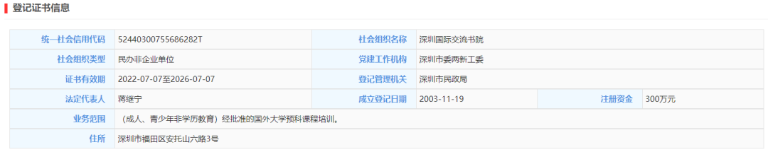 深圳国际交流学院改名为什么?                