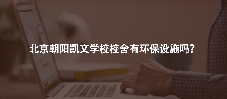 北京朝阳凯文学校校舍有环保设施吗?