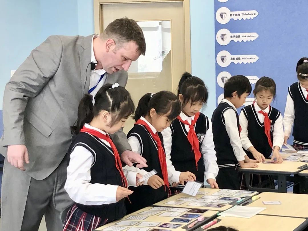 记上海民办常青藤学校三四年级开放日活动                