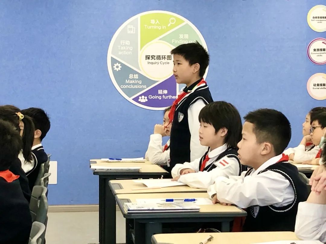 记上海民办常青藤学校三四年级开放日活动                