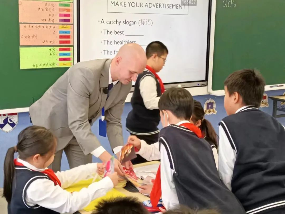 记上海民办常青藤学校三四年级开放日活动                