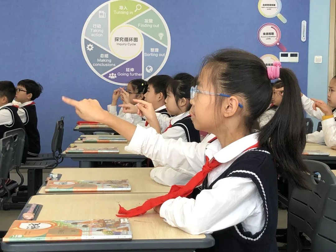 记上海民办常青藤学校三四年级开放日活动                