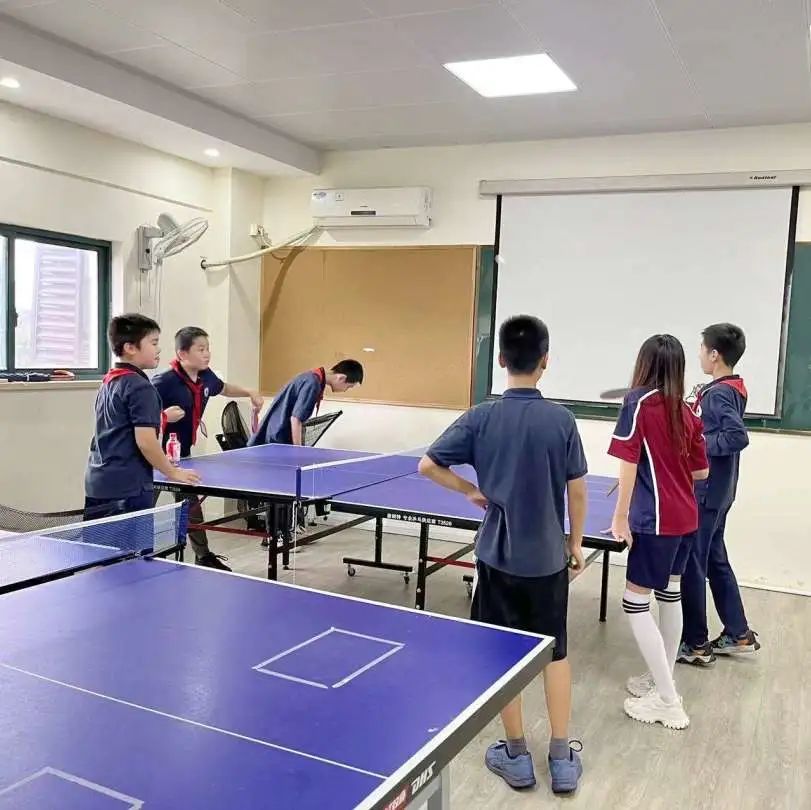 燎原双语学校G7乒乓球主题活动                